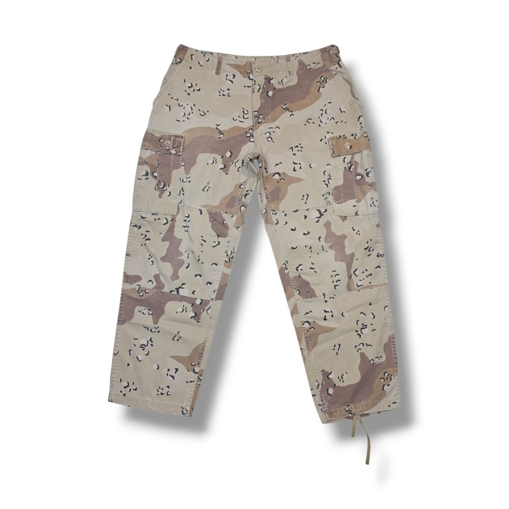 Vintage ROTNCO Army Military Pants Desert Camo Men's L USA Made